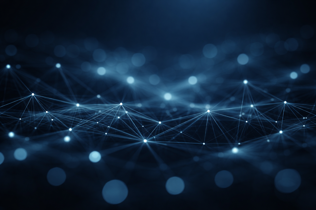 Background abstract network